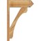 Ekena Millwork Legacy Arts & Crafts Rough Sawn Outlooker, Western Red Cedar, 8"W x 24"D x 36"H OUT08X24X36LEC03RWR - alternate 4